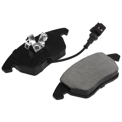 Set of 4 Front Ceramic Brake Pads for Volkswagen Jetta Golf (2005–2014) - 3C0698151D, 3C0698151J, 3C0698151C, 3C0698151A, 8J0698151C, P-1107A