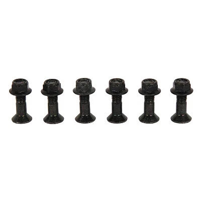 Bolt Hub-Savers Double Locked Sprocket Fastening Kit Black for Honda Off-Road (bolt4045)