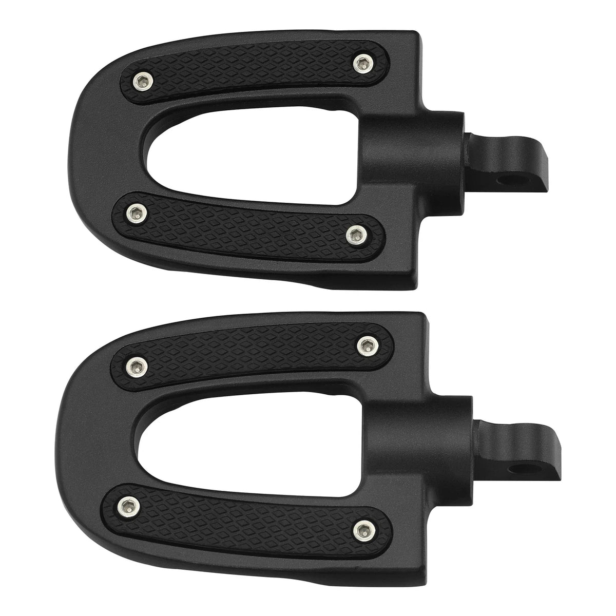 Matte Black Highway Footpegs for Harley Road King (1994–2023)
