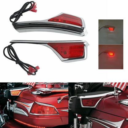 LED Passenger Armrest Trim Light Turn Signal Lamp for Honda Goldwing GL1800