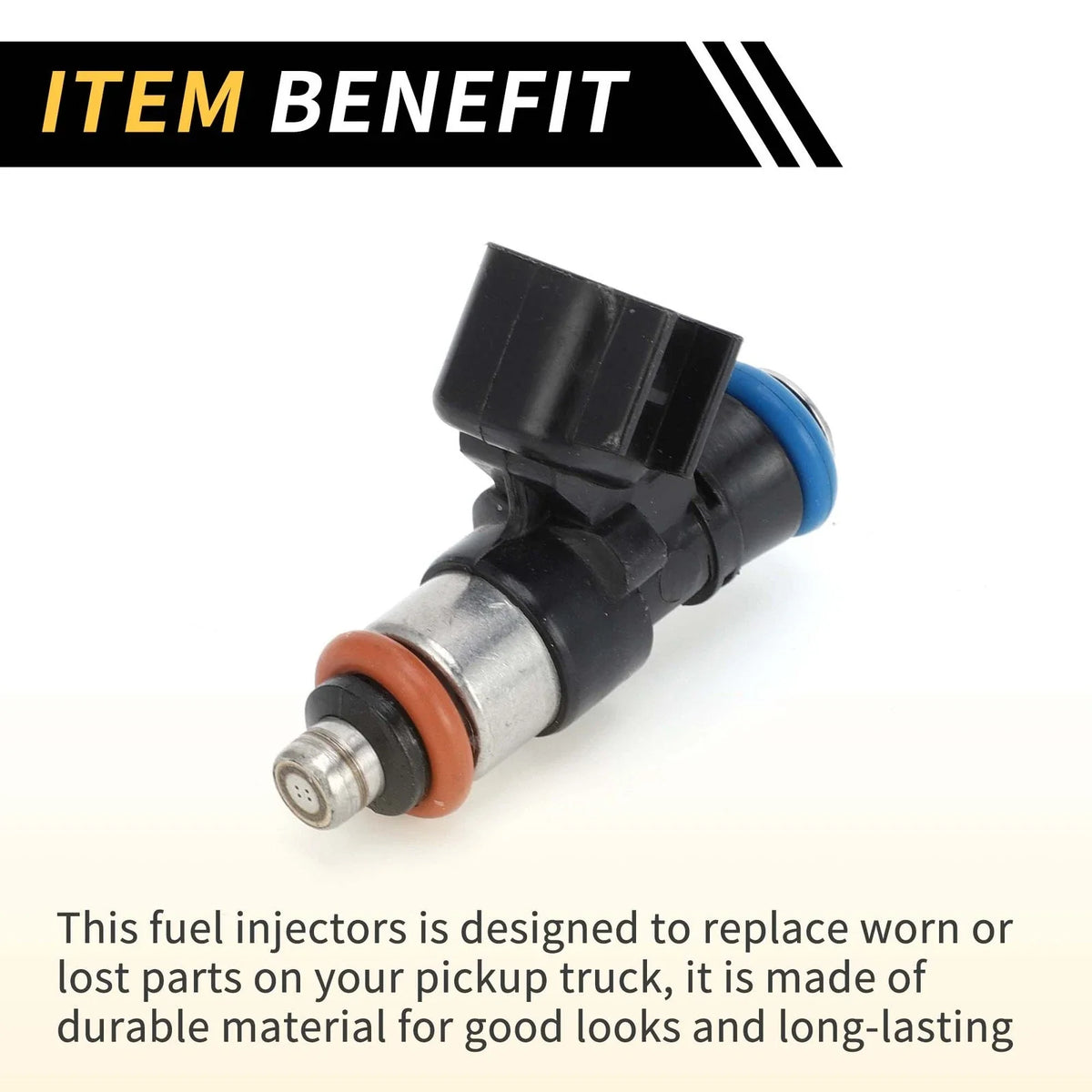 Fuel Injector for Ford Explorer (2011–2019) No.BR3Z9F593B 4 Holes Black