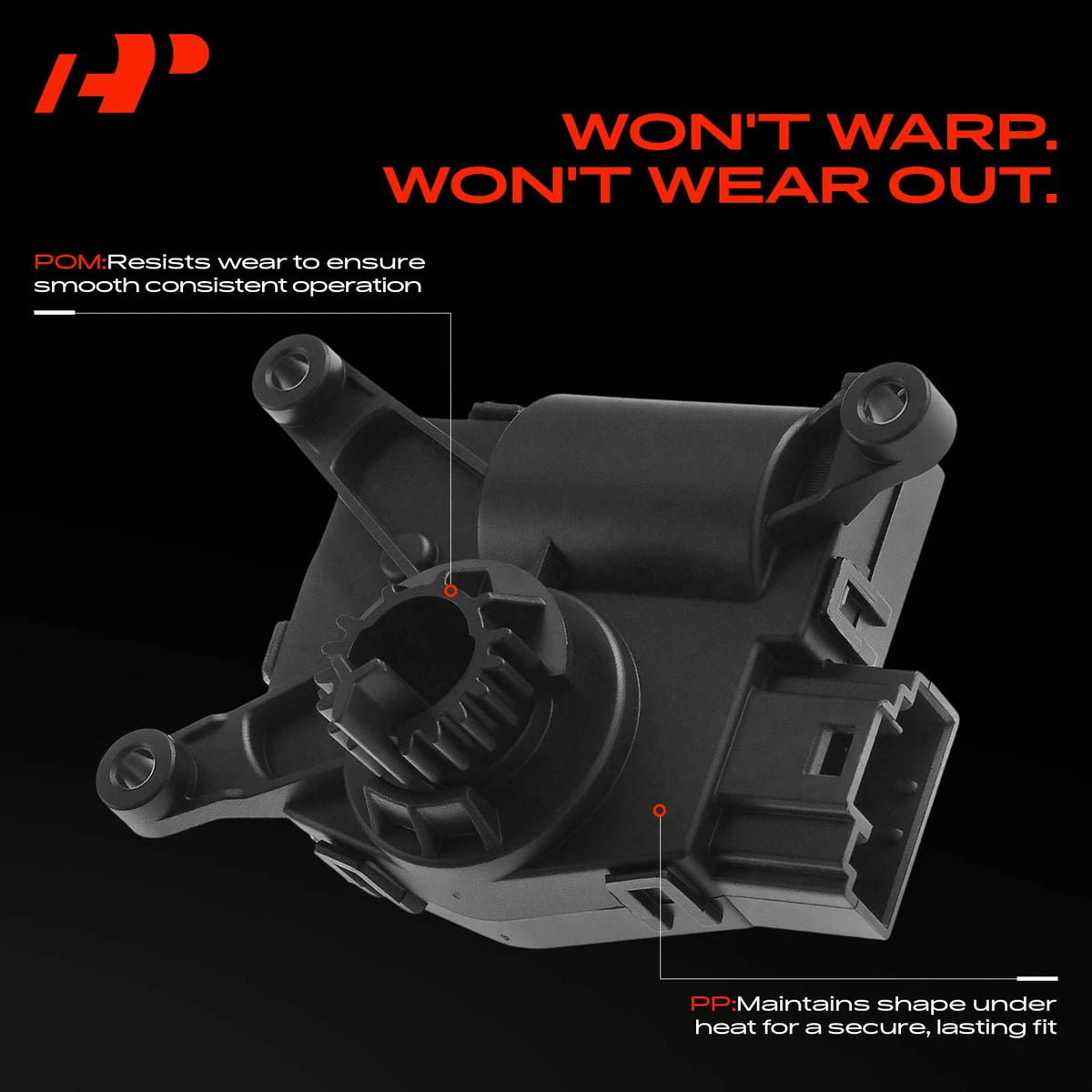 Main Blend Door Actuator for VW Golf (2014–2017), Tiguan (2017–2018), Audi A3, 5Q0898511B, 604-819