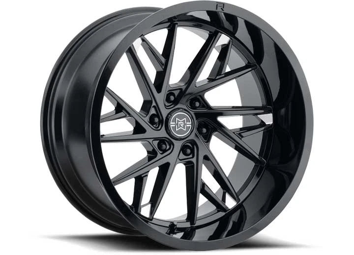 Method Race Wheels MR801 22x10 -18 OS 6x5.5 Gloss Black Milled (MR80131060518N)