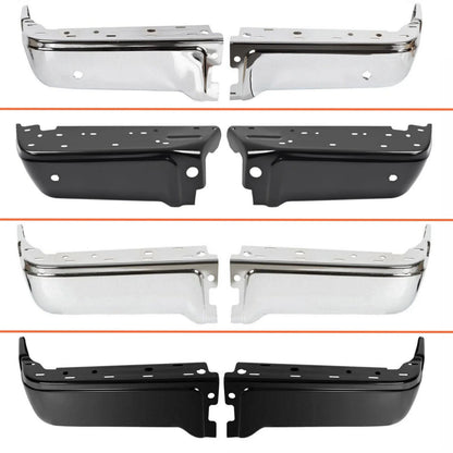 Rear Step Bumper End Face Bar for Ford F150 F250 (2009–2014)