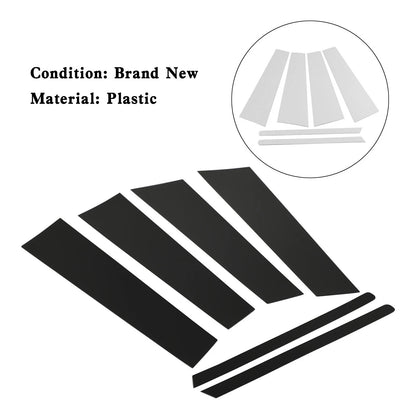 Set of 6 Car Window Pillar Posts Cover Trim for Honda Civic (2006–2011)
