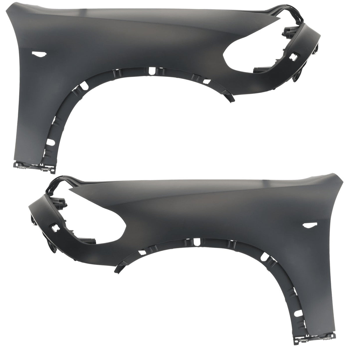 Set of 2 CAPA Fenders for BMW X5 E70 (2011–2013) with Headlamp Washers