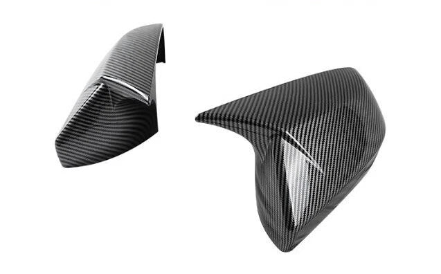 Carbon Look Side Mirror Cap Cover for Cadillac CT4 (2020–2024)