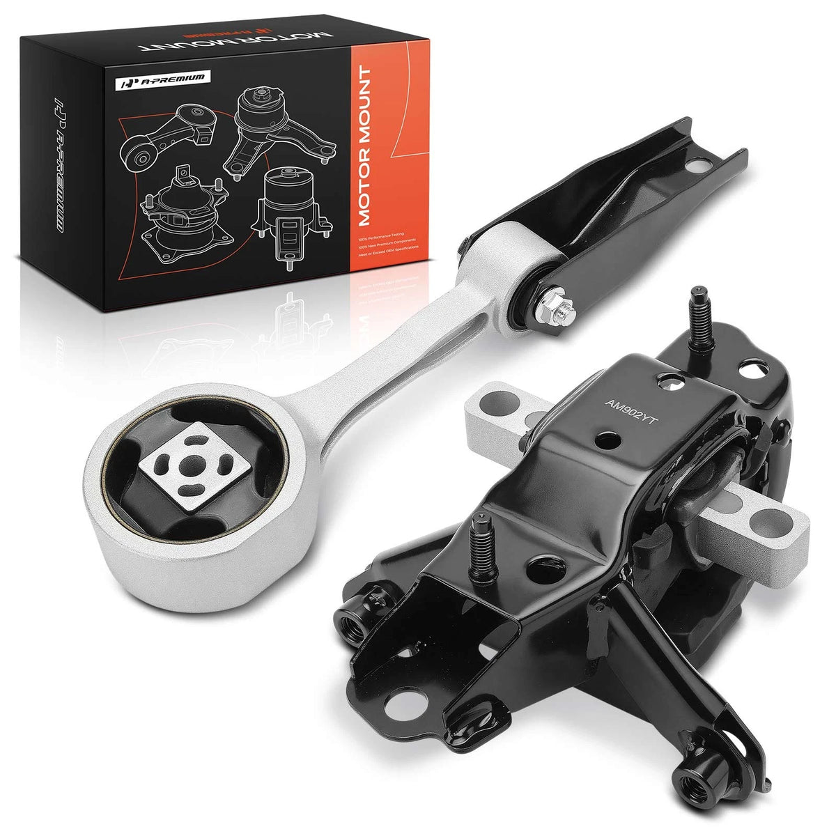 2X Engine & Transmission Mount for Seat Cordoba Ibiza VW CrossFox (2002–2010)
