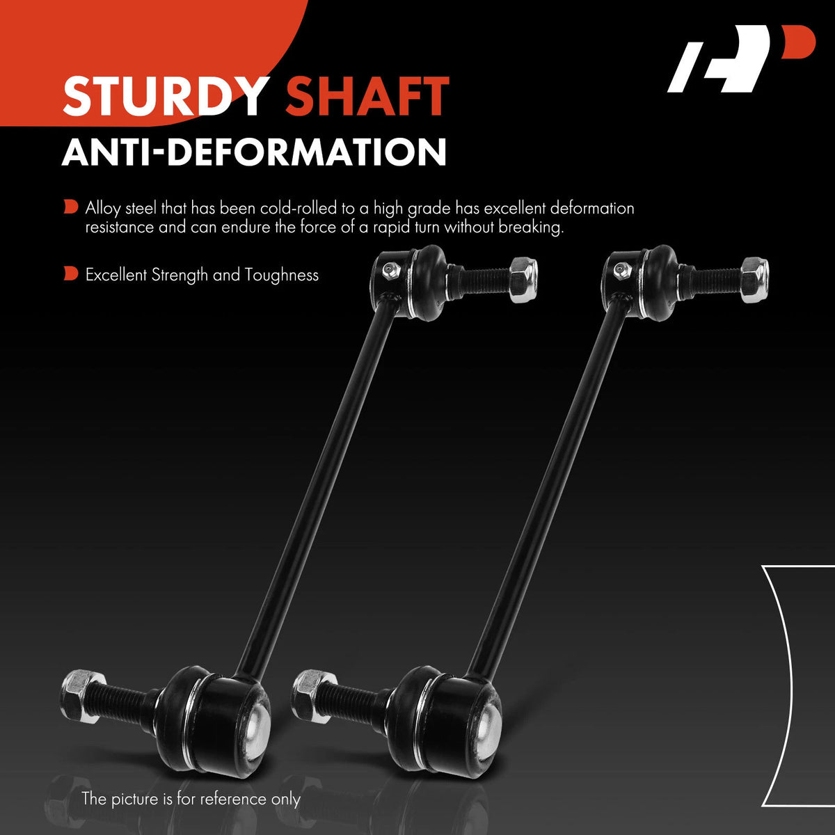 2X Front Stabilizer Bar End Link for Chrysler Concorde Dodge Intrepid (4616041, 4764091, 5012521AA, K7197, K7251)