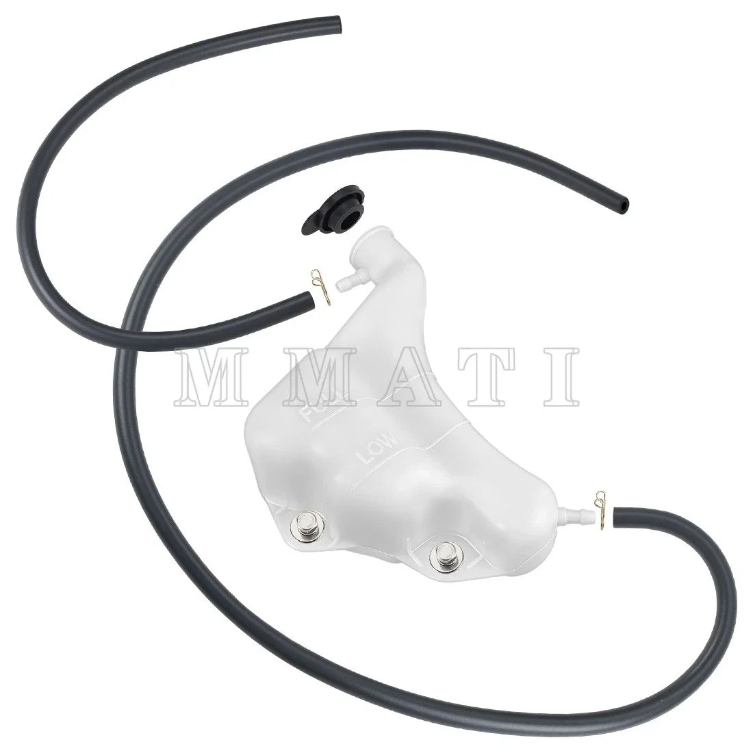 Overflow Coolant Recovery Tank w/ Cap Hose for Yamaha Raptor 700/700R (2006–2024)