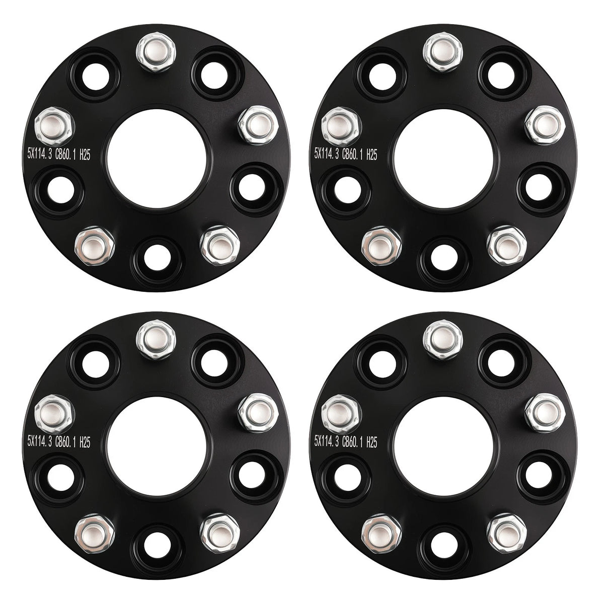 1" Wheel Spacers Set of 2 for Scion xB (2008–2015), tC (2011–2016), Toyota Corolla IM, 0UQL4K
