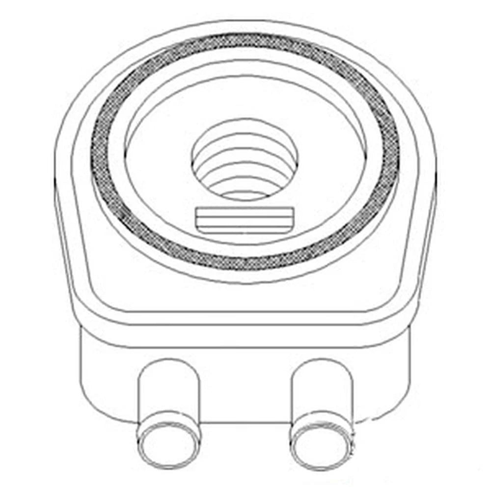 Oil Cooler with O-Ring Seal for 2030 2150 2155 2255 2355 2355N 240 250 2555