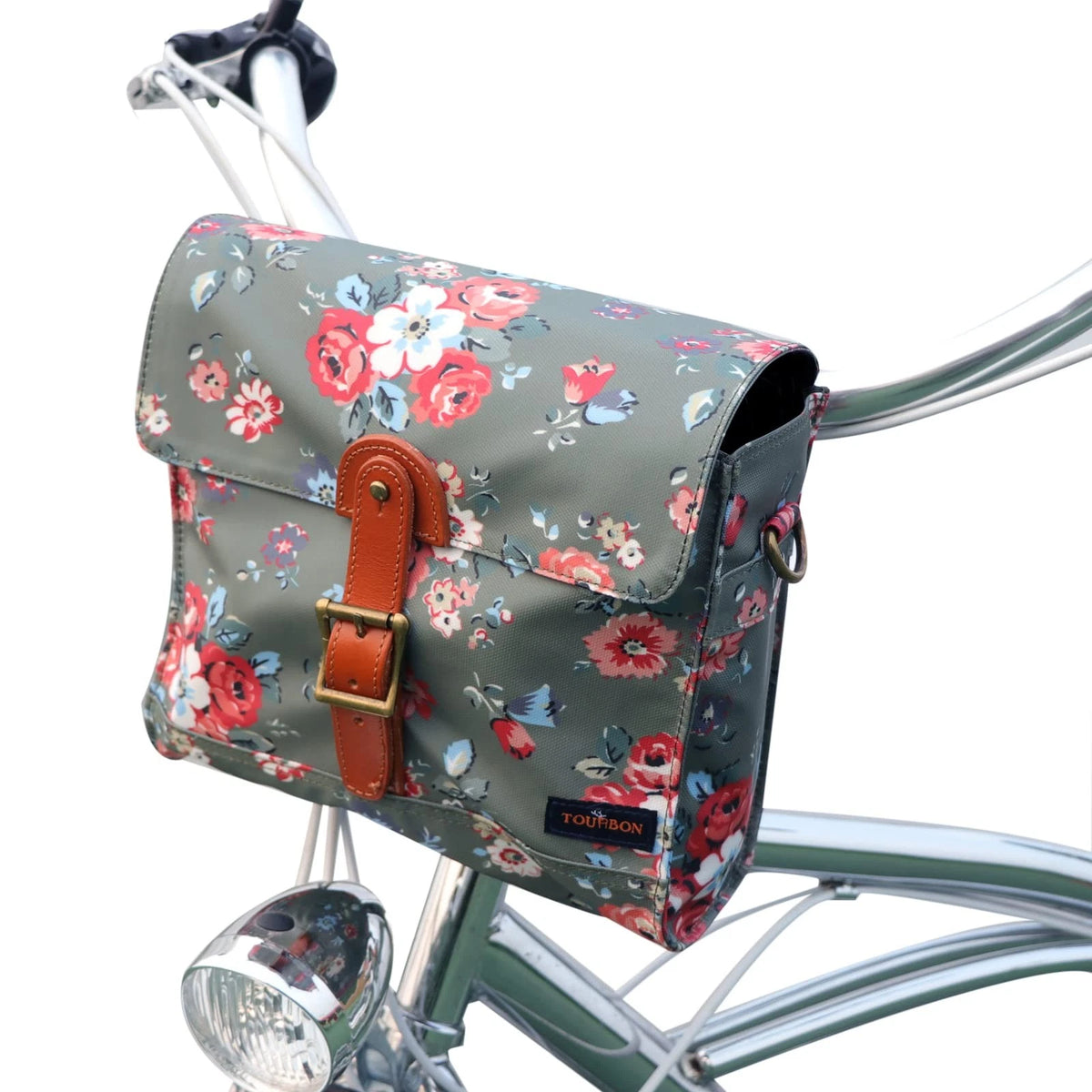 Canvas Bike Handlebar Bag for Women’s Bicycles (No Specific Years)