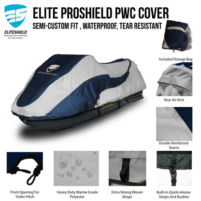 Waterproof Trailerable Storage Cover for Kawasaki SX SXR SXi