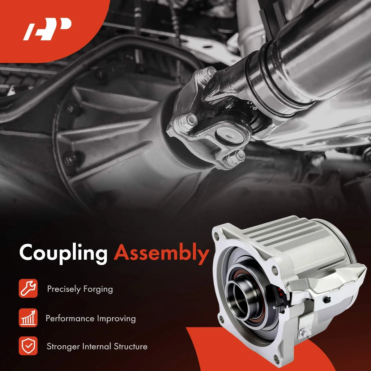 Rear Side Clutch Coupling for Jeep Compass Patriot (2007–2017) 3570A007AB, 3570A007