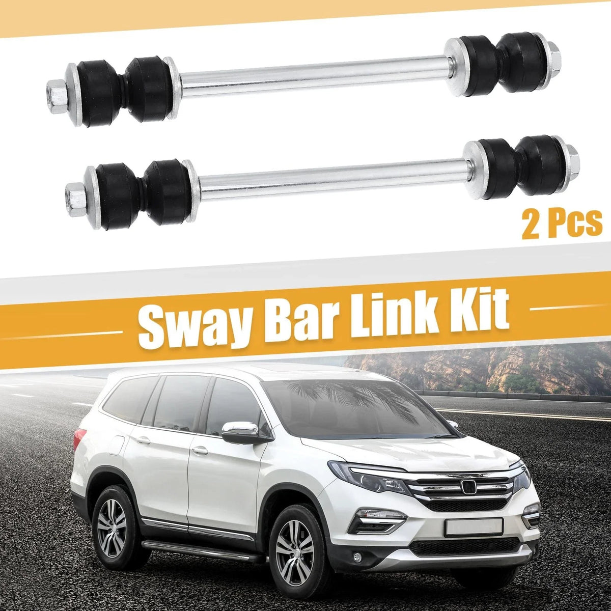 2X Front Sway Bar Links K7275 2L2Z5K483BA for Dodge Ram 1500 2500 3500 (2002–2010)