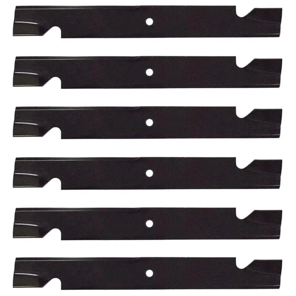 6 Blades for Exmark Lazer Z HP Turf Ranger Tracer Metro HP (72" Decks)
