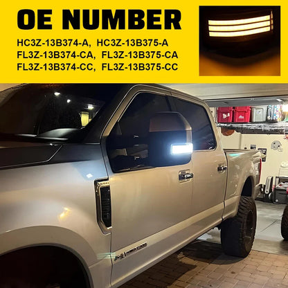 Dynamic Mirror Turn Signal Light for Ford F150 F250 F350 (2015–2023)