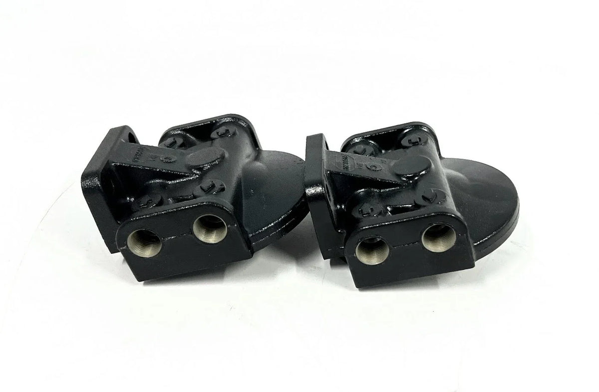 Set of 2 Fuel Filter Bases for Mercury (Incomplete Kit) 8M0095669