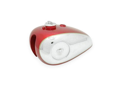 2 Gallon Petrol Tank for BSA Gold Star Scrambles Catalina (1960–1963) Cherry & Chrome