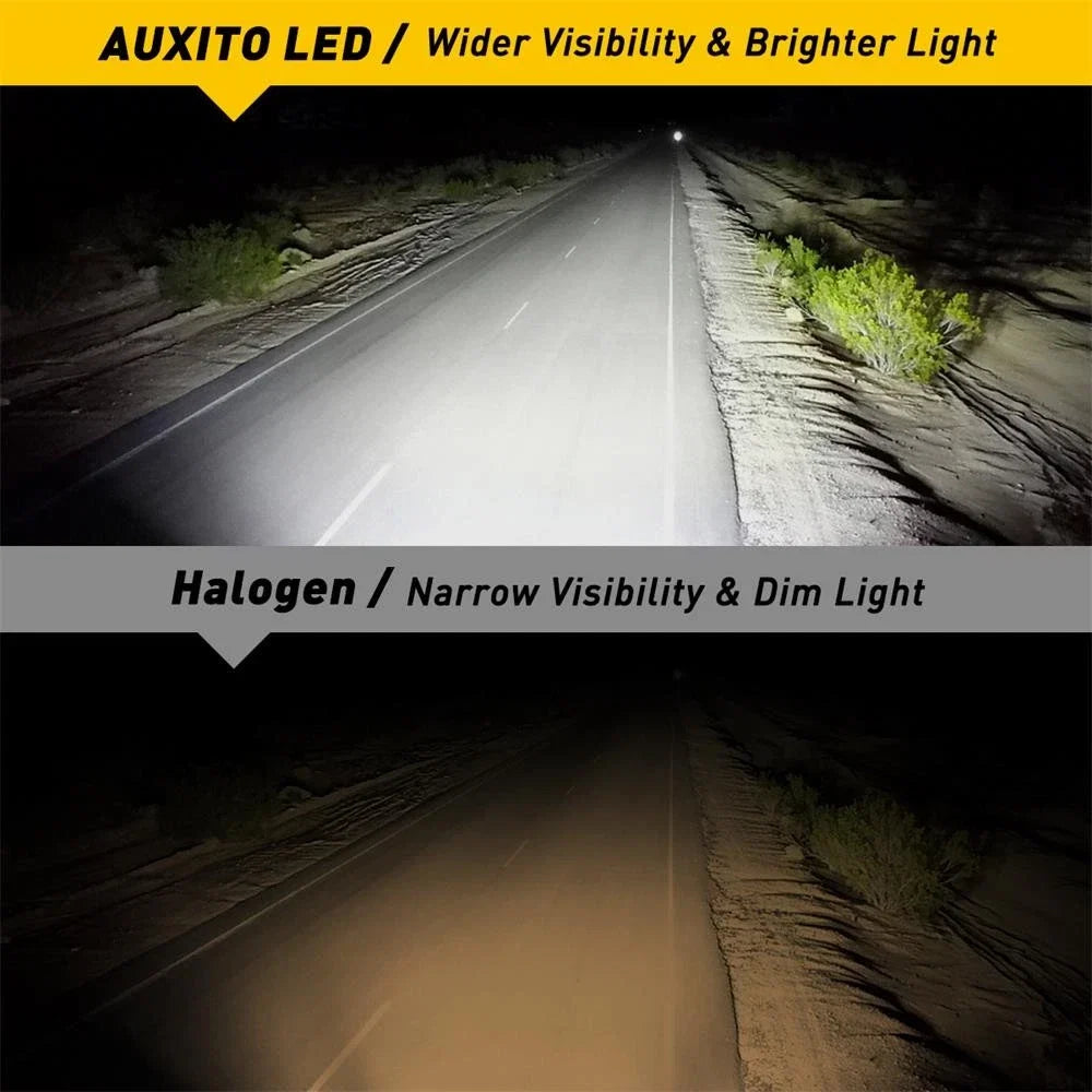 AUXITO H11 H8 LED Headlight Kit for Low Beam (80000LM, 6500K)