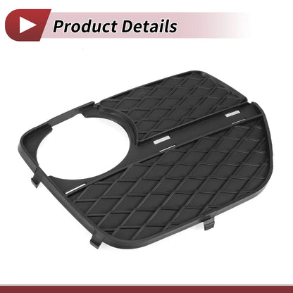 1 Pc Fog Light Grill for BMW X6 (2012–2014) No. 51117312606 Black