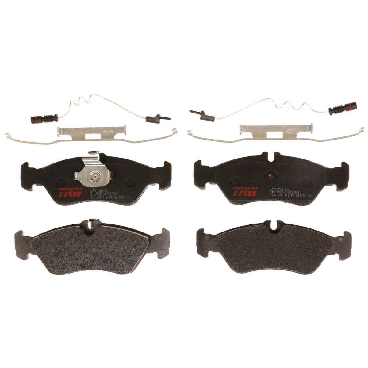 2X TRW Brake Pad Sets TXH1006 for Dodge Sprinter 2500 3500 (2003–2006)