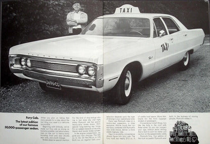 Sales Brochure for 1970 Plymouth Belvedere Fury
