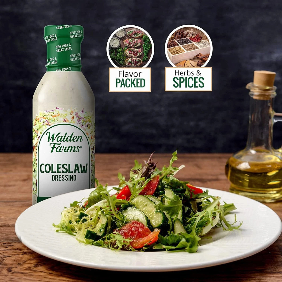 Calorie-Free Coleslaw Dressing for All Makes and Models (Pack of 1)