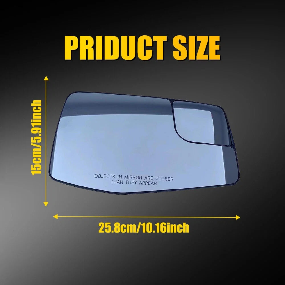 Heated RH Mirror Glass for Chevrolet Silverado 1500 GMC Sierra 1500 (2019–2023)