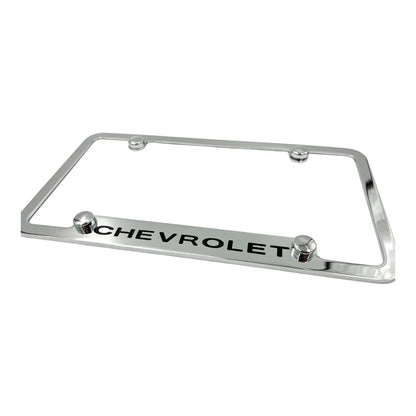 License Plate Frame 50 State Engraved for Chevrolet (1965–2024)