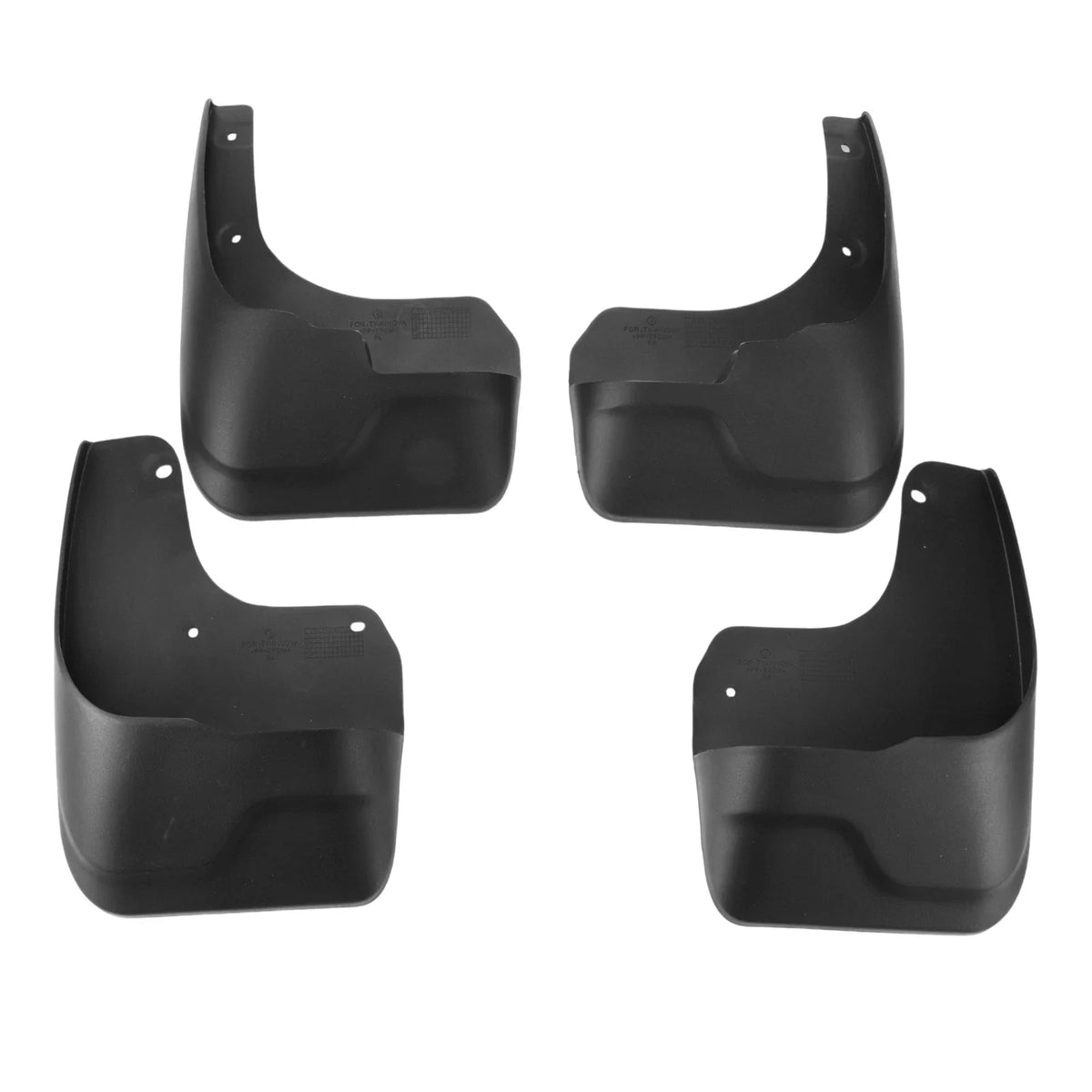 Set of 4 Mud Flaps Splash Guards for Toyota Innova AN140 (2016–2021)
