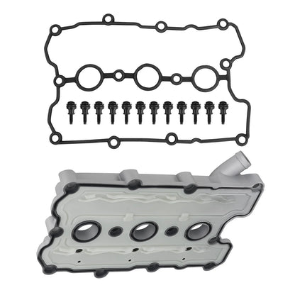 Engine Valve Cover w/ Gasket for Audi A4 A5 A6 Q5 Q7 S4 S5 VW Touareg (2009–2019)