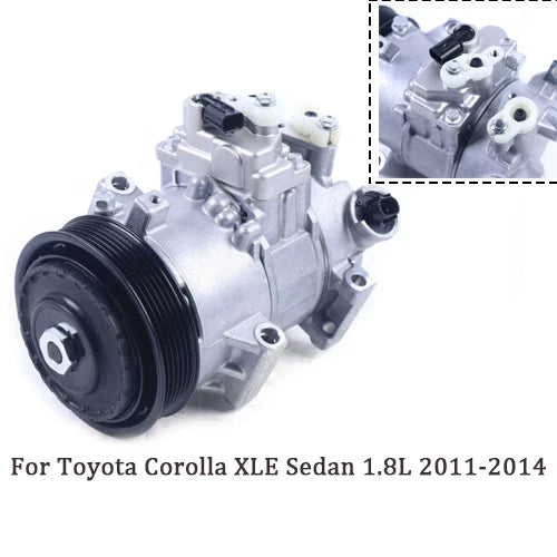 A/C Compressor for Toyota Corolla (2011–2014) 447260-3373, 447280-9060, 88310-02710