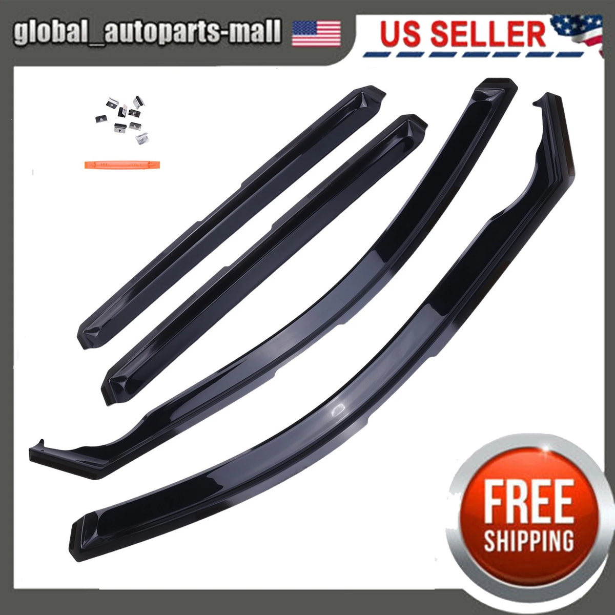 Rain Guards Vent Visors for Jeep Grand Cherokee (2022–2025) GW0936