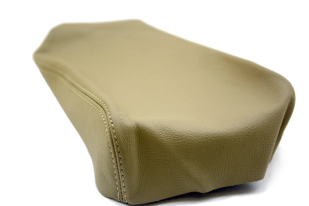 Center Console Armrest Cover for Toyota Tacoma (2005–2015) Beige Leather