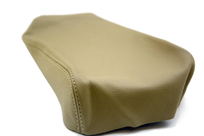 Center Console Armrest Cover for Toyota Tacoma (2005–2015) Beige Leather