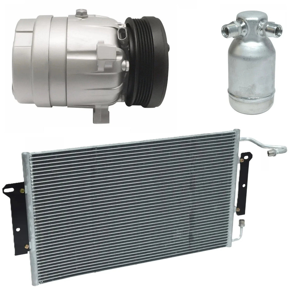 A/C Compressor Kit With Condenser for Pontiac Grand Am 2.3L (1994–1999)