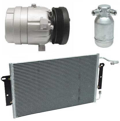 A/C Compressor Kit With Condenser for Pontiac Grand Am 2.3L (1994–1999)