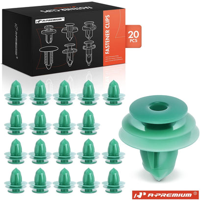 Set of 20 Door Panel Trim Retainer Clips for Honda (91560SZW003, 91560-SZW-003)