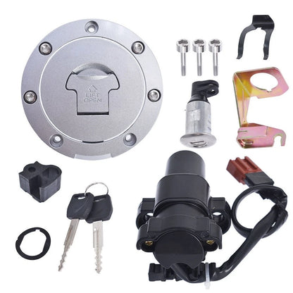Ignition Switch Fuel Gas Cap Seat Lock Key for Honda CBR 600RR 1000RR (2007–2014)