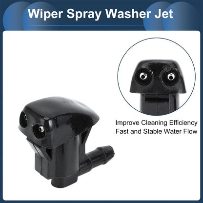 Windshield Washer Nozzle with Hose Connector for Jeep (No. 55372143AB)