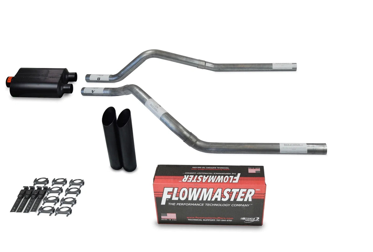 Dual Exhaust Kit for GMC Jimmy (1995–1999) - Flowmaster Super 40, 2.5"