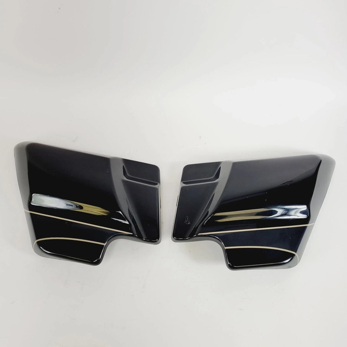 Genuine Side Covers for Harley Davidson CVO Road Glide Black/Gold