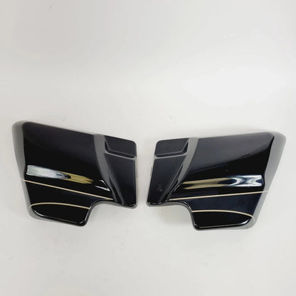 Genuine Side Covers for Harley Davidson CVO Road Glide Black/Gold