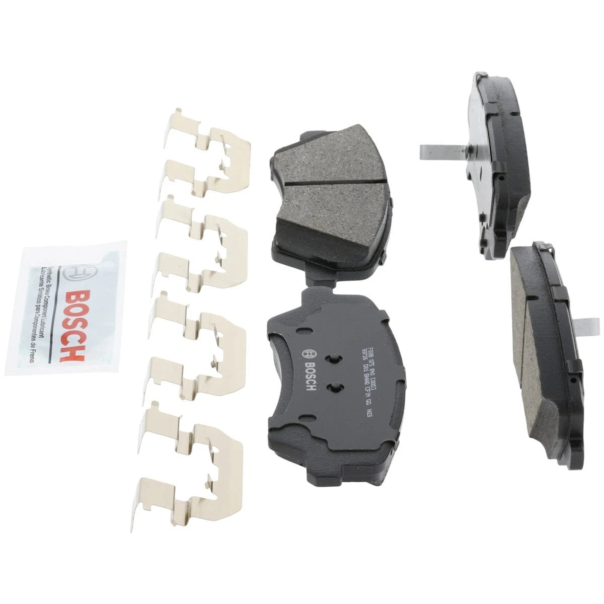 2X BC1543 Brake Pad Set Front for Kia Forte (2010–2018)