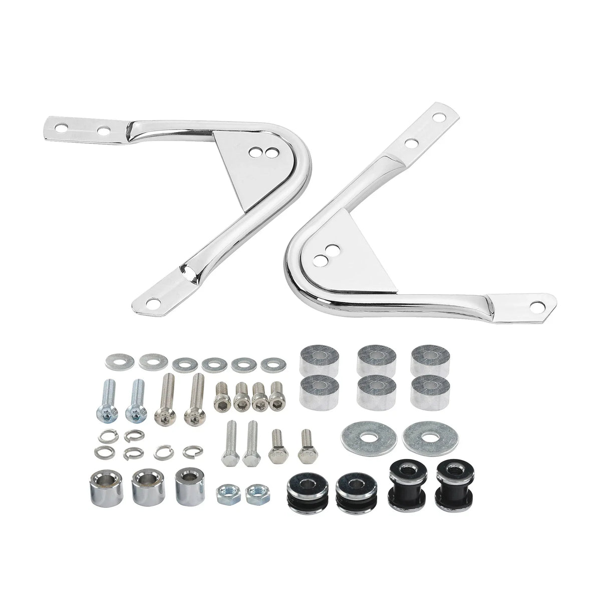 2X Luggage Rack Rear Docking Hardware Kit for Harley Electra Glide (1997–2008)