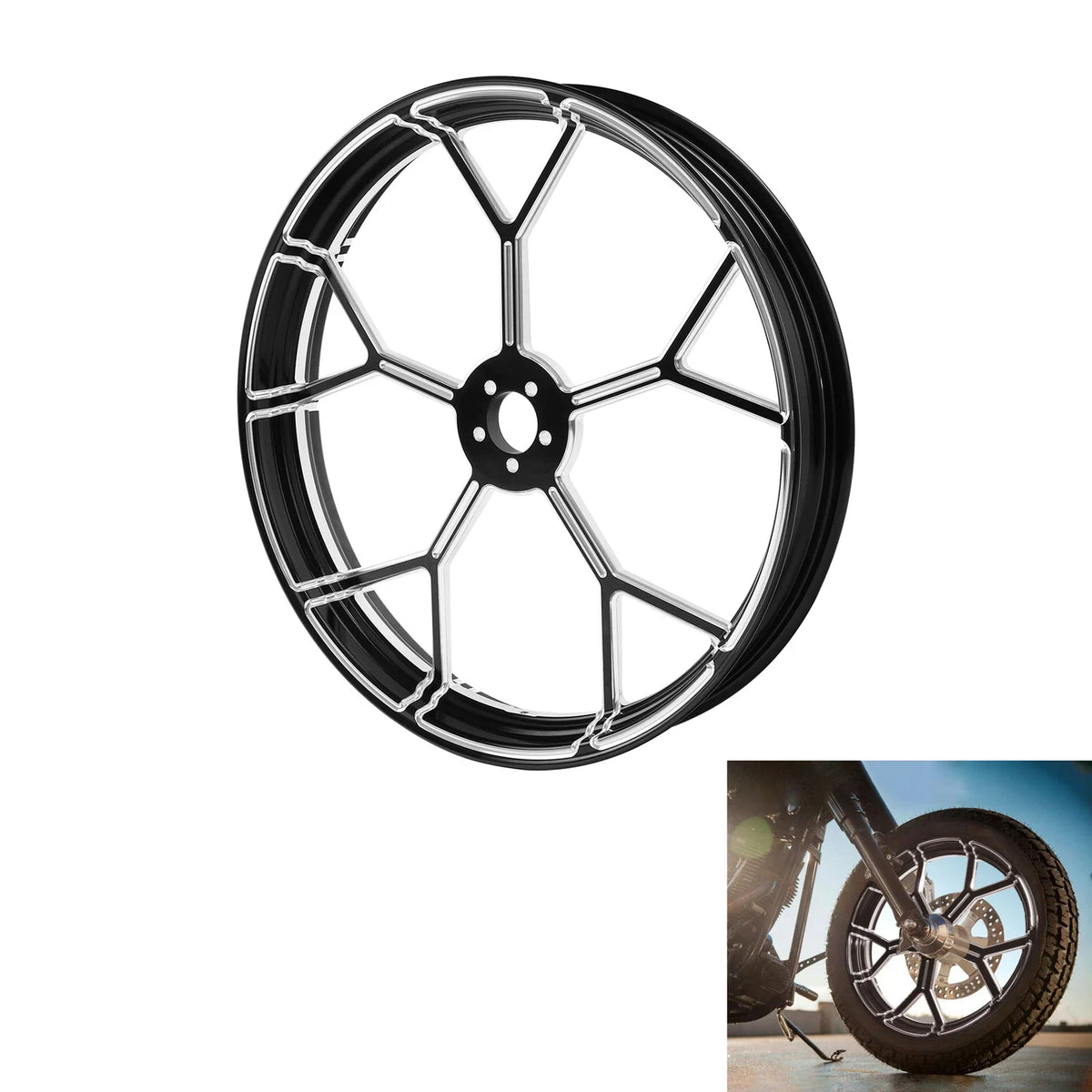 23" Front Wheel Rim for Harley Touring Models (2008–2025)