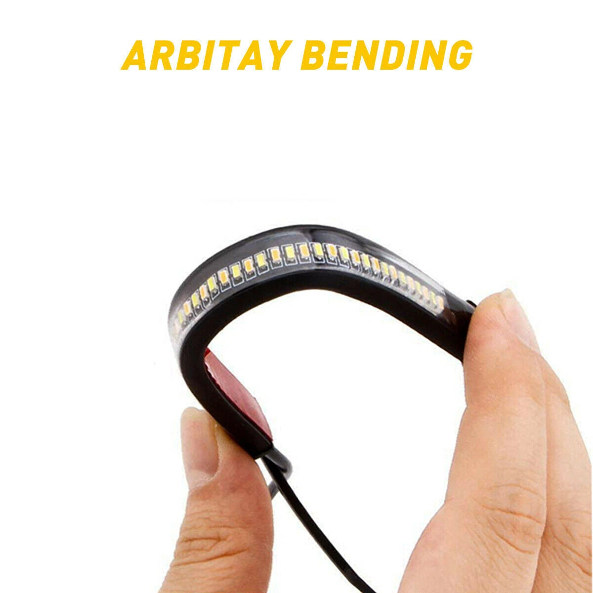 4X LED Fork Turn Signal Indicators for Universal Fit (12V)