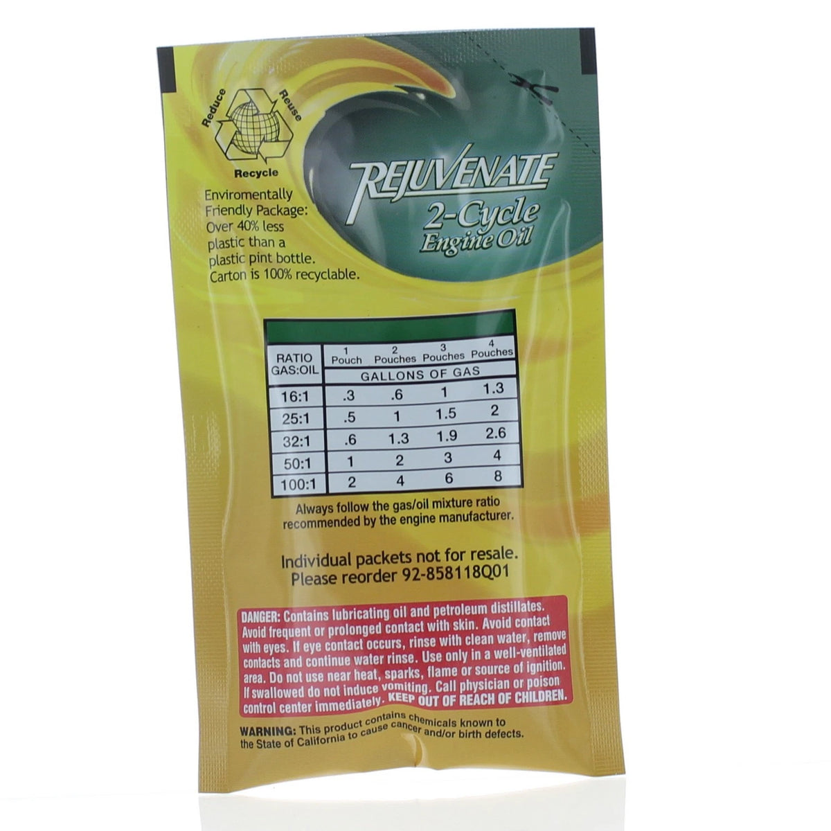 6-Pack 2-Cycle Engine Oil for Mercury Marine (92-858118Q01)